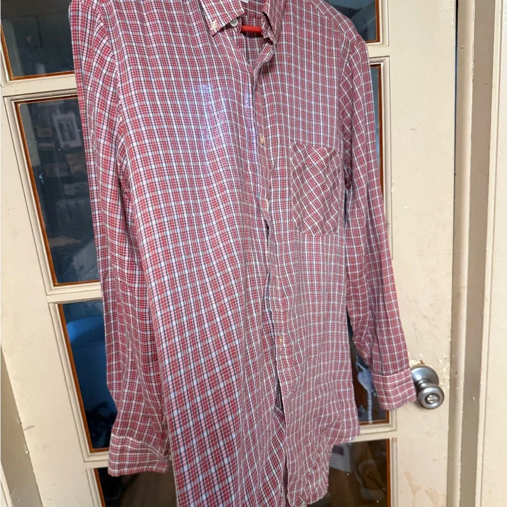 Vintage 70s/80s Wrangler Plaid Button-Down – Made in USA - Picture 3 of 8